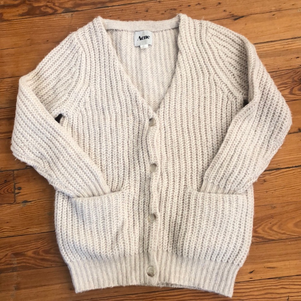 Acne Studios Alpaca Wool Cardigan